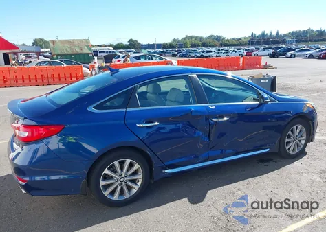 2017 Hyundai Sonata Limited z USA, uszkodzony, nr VIN 5NPE34AFXHH481090